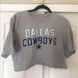 Dallas Cowboys Crop T-shirt